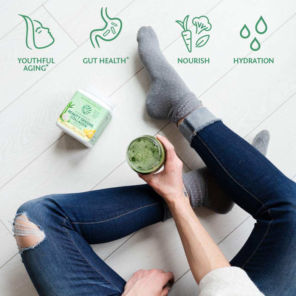 Foto 5 pulgar | Suplemento Sunwarrior Vegan Beauty Greens, Piña Colada, 25 Porciones - Venta Internacional.