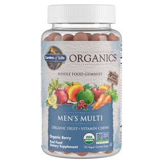 Foto 1 | Gominolas Garden Of Life Organics Para Hombre 120 Unidades - Venta Internacional.