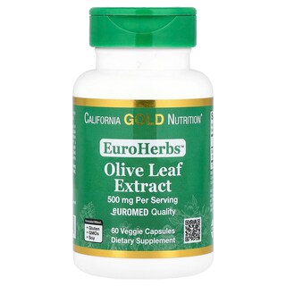Foto 1 | Suplemento De Extracto De Hoja De Olivo De California Gold Nutrition 500 Mg - Venta Internacional.