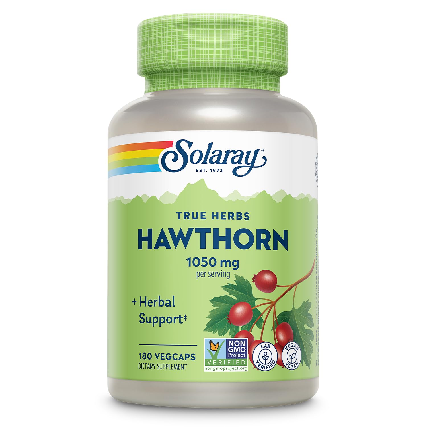 Foto 2 pulgar | Cápsulas De Bayas De Espino Blanco Solaray 1050 Mg 180 Cápsulas Vegetarianas - Venta Internacional.
