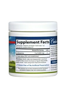 Foto 3 | Suplemento Carlson De L-glutamina En Polvo, 100 G, 3 G Por Cucharadita - Venta Internacional.