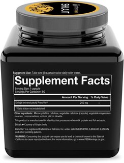 Foto 3 | Suplemento Youtheory De Shilajit Para Hombres, 250 Mg, 60 Cápsulas Vegetarianas - Venta Internacional.