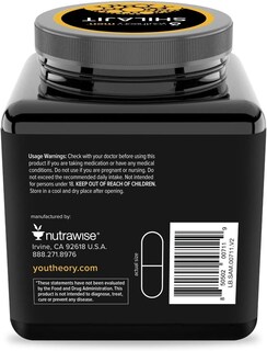 Foto 5 | Suplemento Youtheory De Shilajit Para Hombres, 250 Mg, 60 Cápsulas Vegetarianas - Venta Internacional.