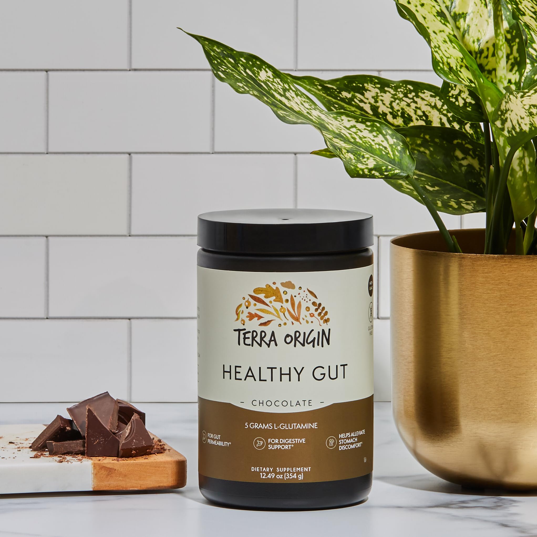 Foto 6 pulgar | Suplemento Terra Origin Healthy Gut Chocolate Para 30 Porciones - Venta Internacional.