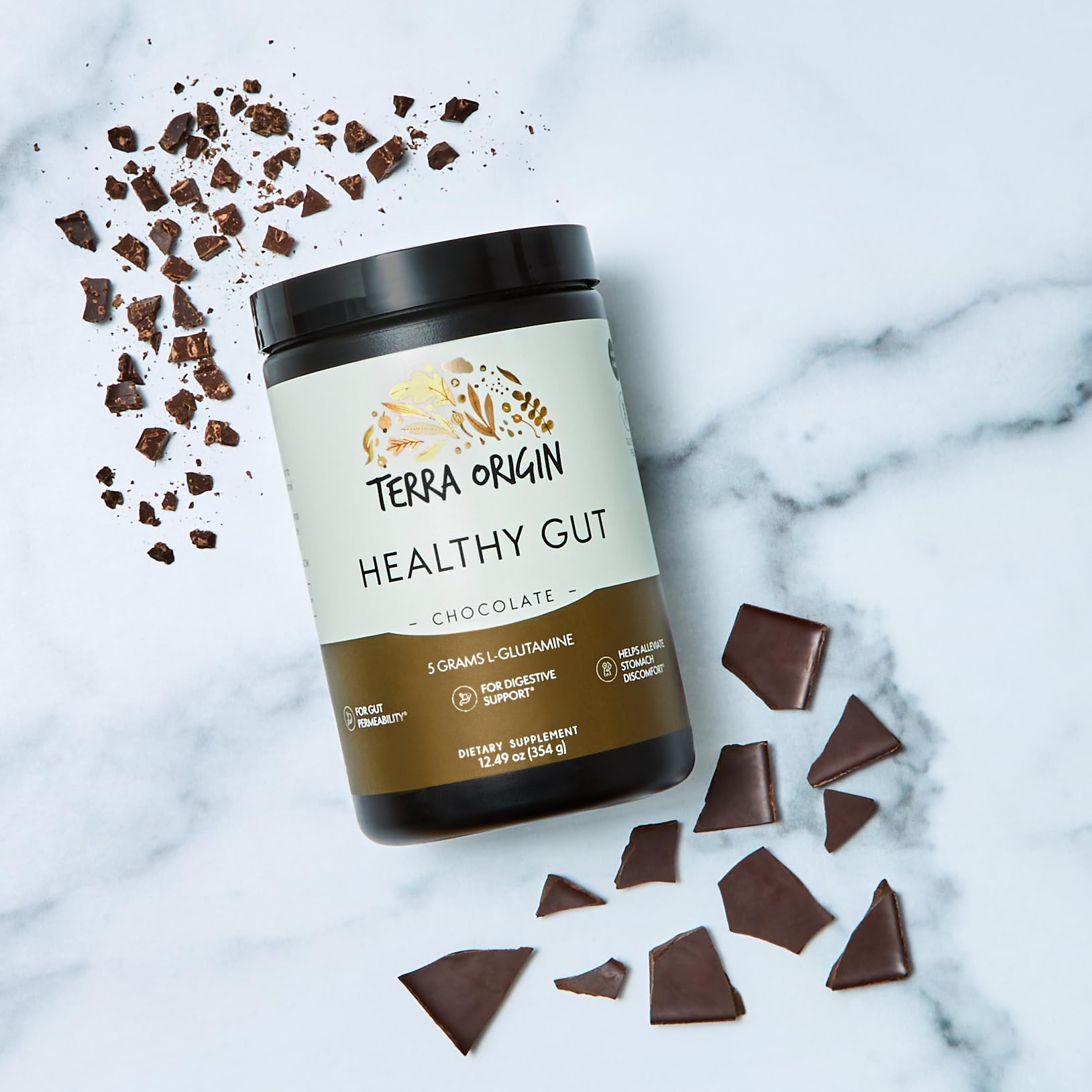 Foto 7 pulgar | Suplemento Terra Origin Healthy Gut Chocolate Para 30 Porciones - Venta Internacional.
