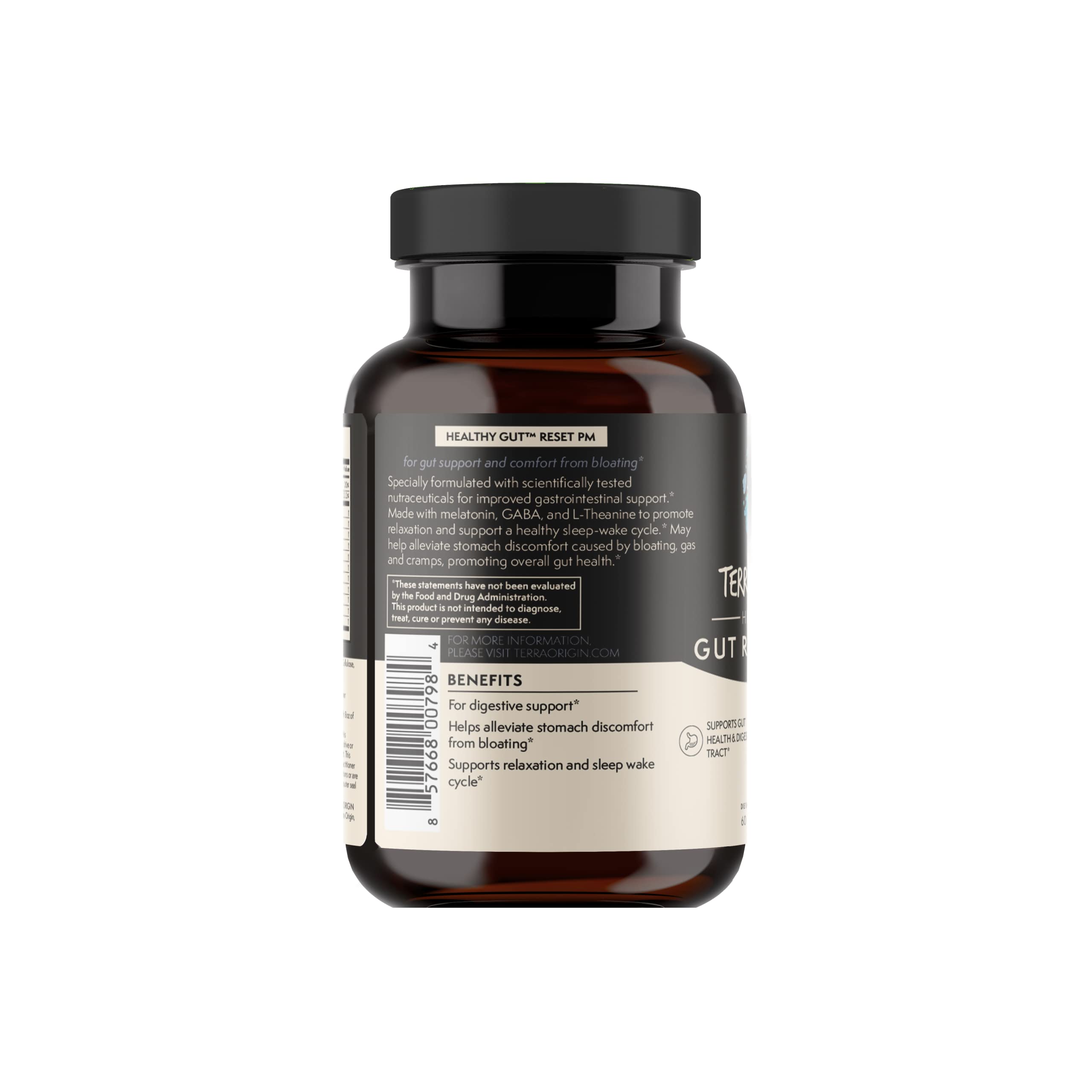 Foto 4 pulgar | Suplemento Terra Origin Healthy Gut Reset Pm 60 Cápsulas - Venta Internacional.