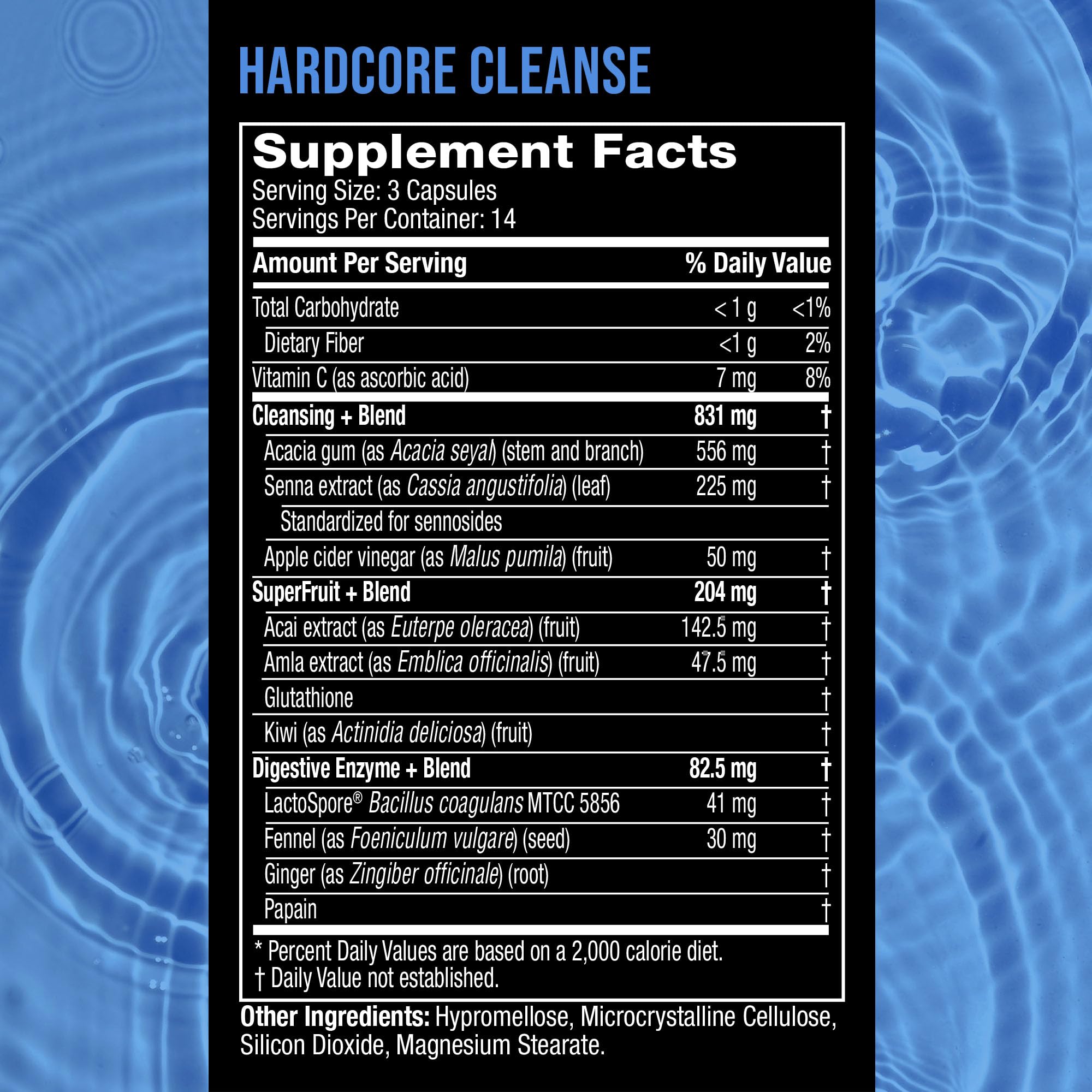 Foto 6 | Suplemento Hydroxycut Hardcore Cleanse 42 Cápsulas - Venta Internacional.