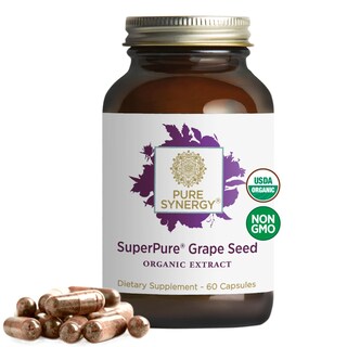 Foto 1 | Suplemento Pure Synergy Superpure De Extracto De Semilla De Uva 60 Cápsulas - Venta Internacional.