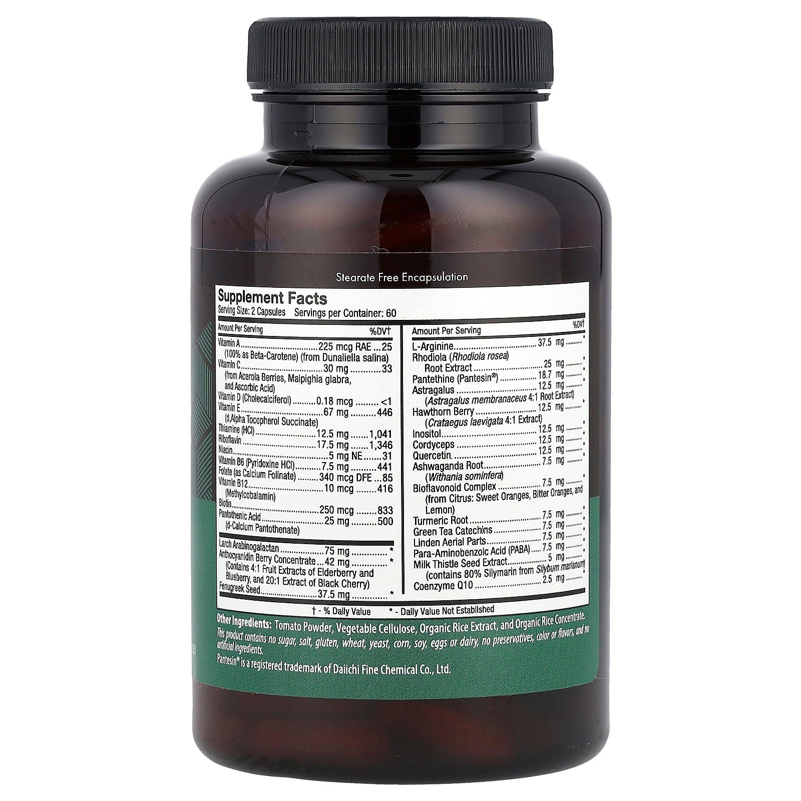 Foto 3 pulgar | Multivitamínico D'adamo Personalized Nutrition Polyvite Ab 120 Vcaps - Venta Internacional.