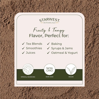 Foto 3 | Polvo De Rosa Mosqueta Starwest Botanicals, Bolsa Orgánica De 454 G - Venta Internacional.