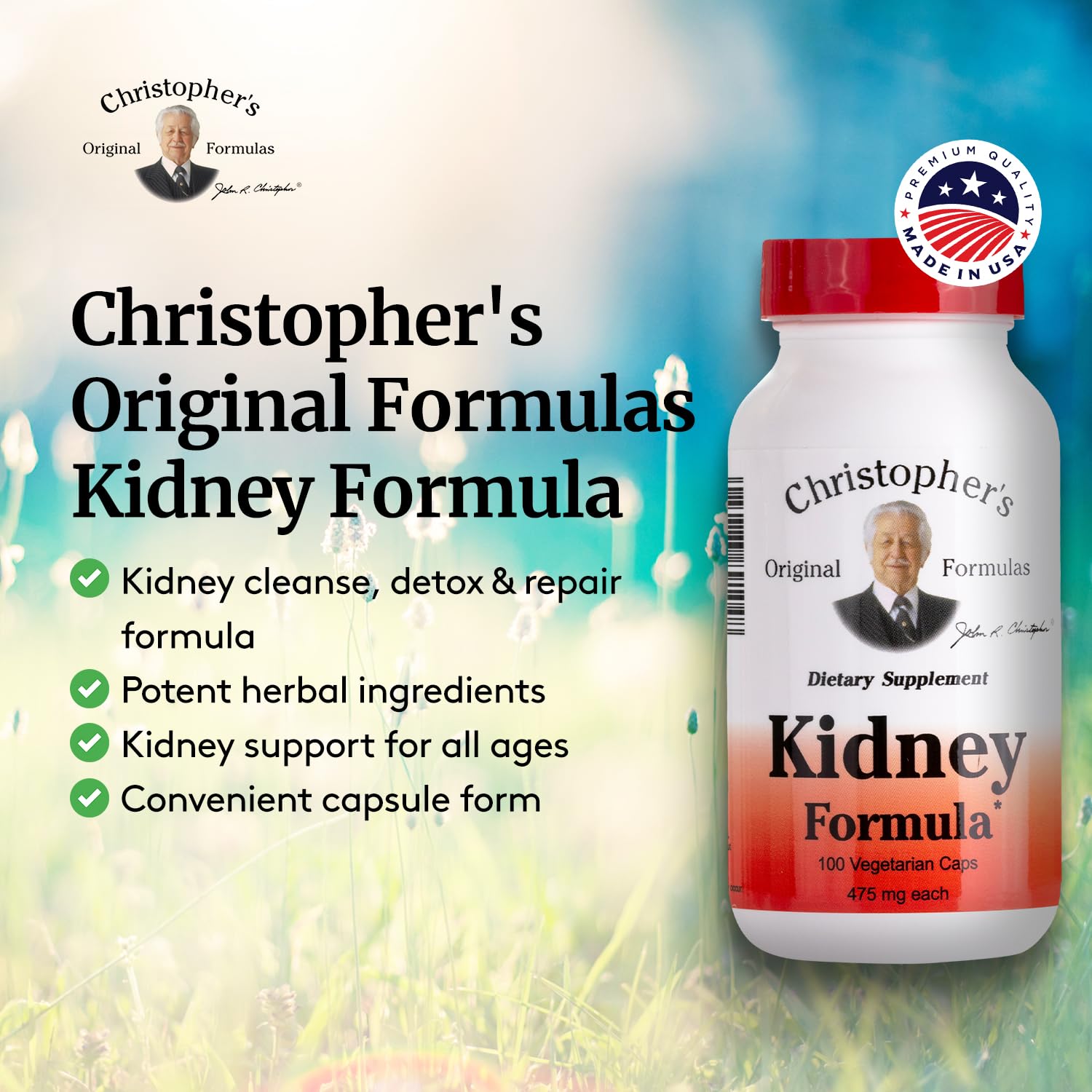 Foto 5 pulgar | Complemente La Fórmula Renal De Christopher's Original Formulas - Venta Internacional.