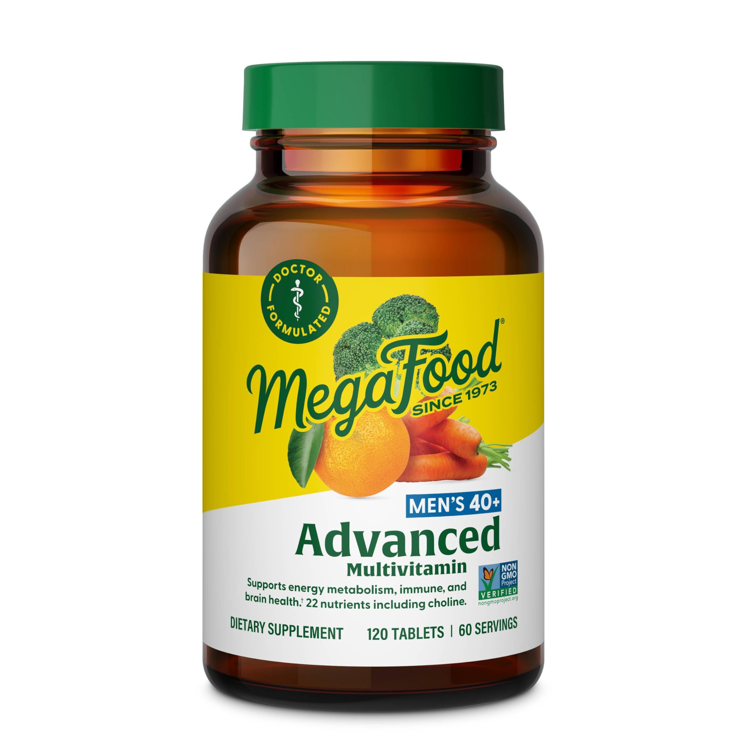 Foto 2 pulgar | Multivitamínico Megafood Men 40+ Advanced, 60 Tabletas - Venta Internacional.