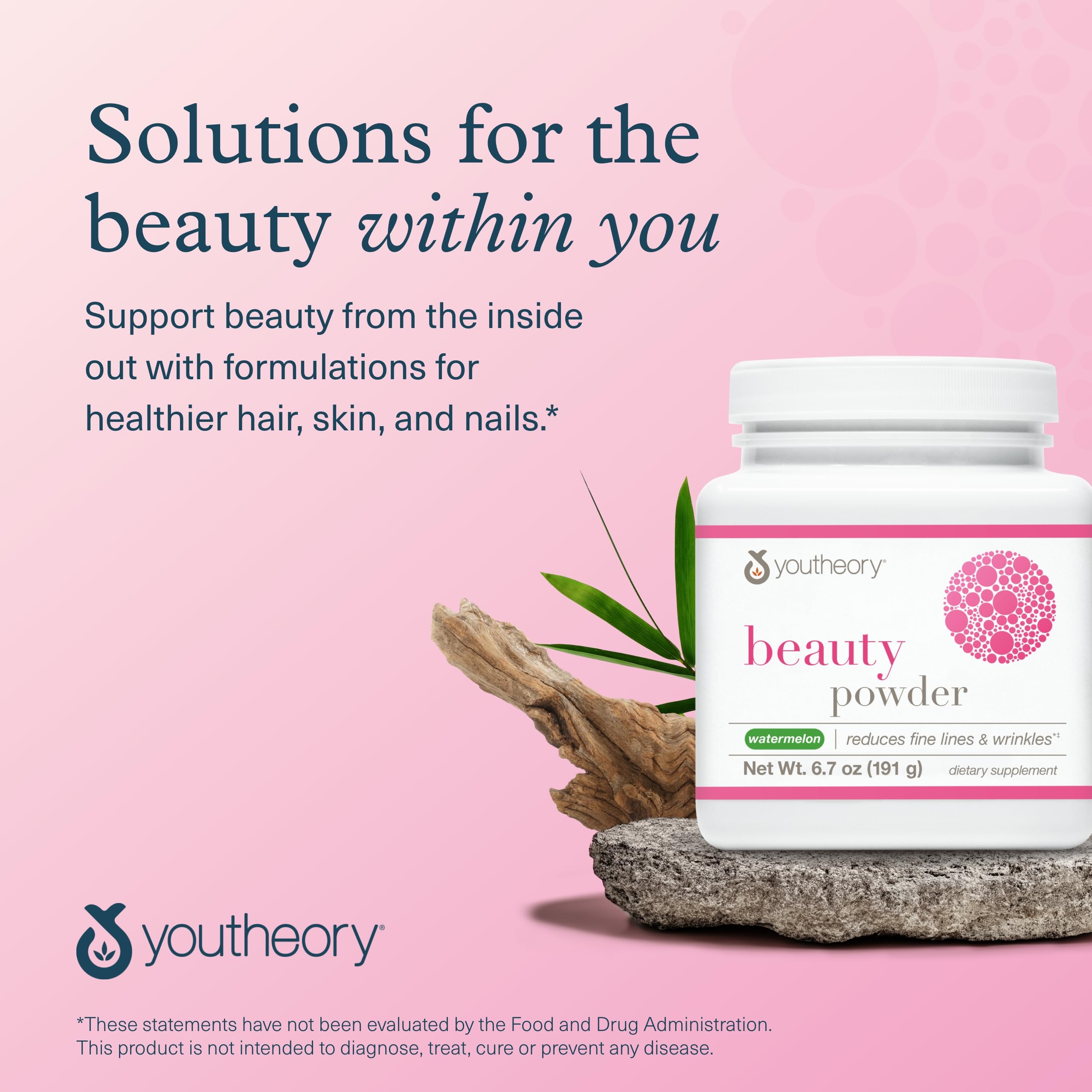 Foto 8 pulgar | Suplemento Youtheory Beauty Powder Skin Con Colágeno Y Ácido Hialurónico, 200 Ml - Venta Internacional.