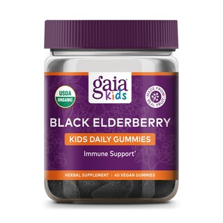 Foto 1 | Gomitas Gaia Herbs Gaiakids Black Saúco 40 Gomitas Para Niños - Venta Internacional.
