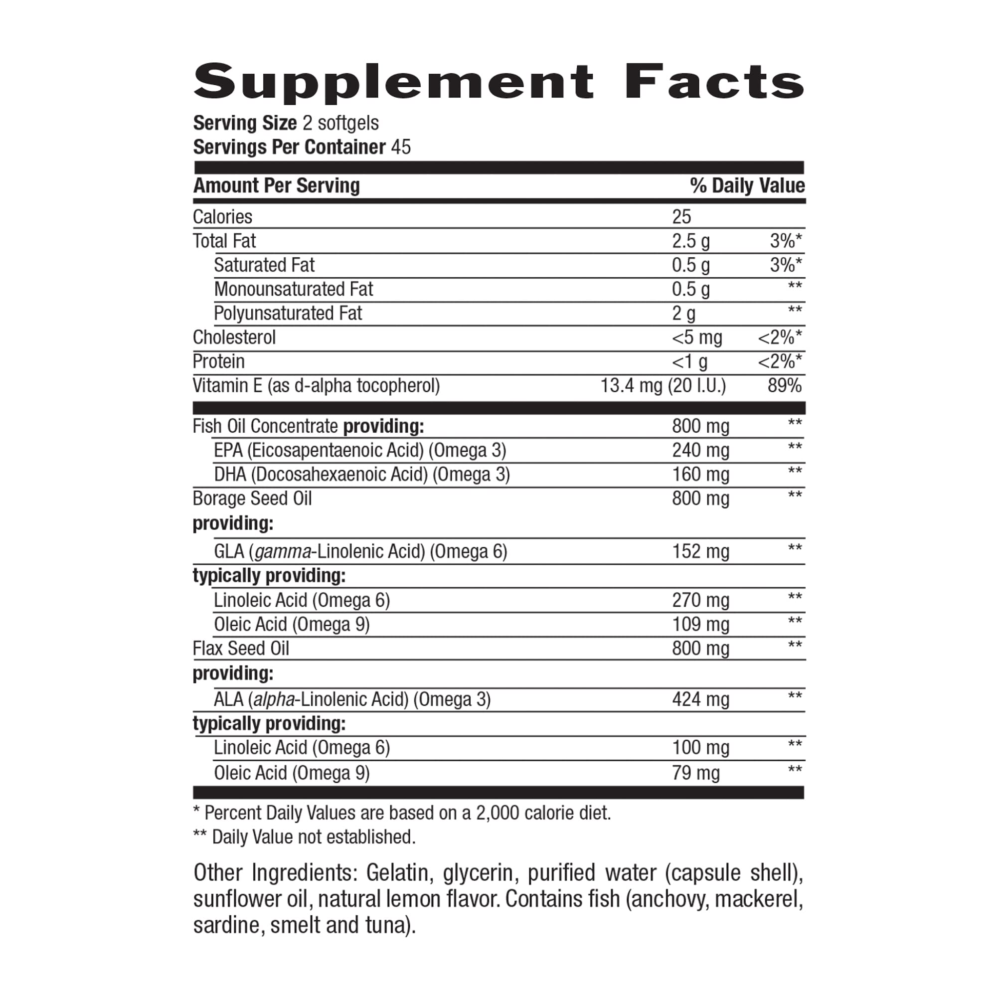 Foto 3 pulgar | Suplemento Country Life Omega 3-6-9 1,534 Mg 90 Cápsulas Blandas - Venta Internacional.