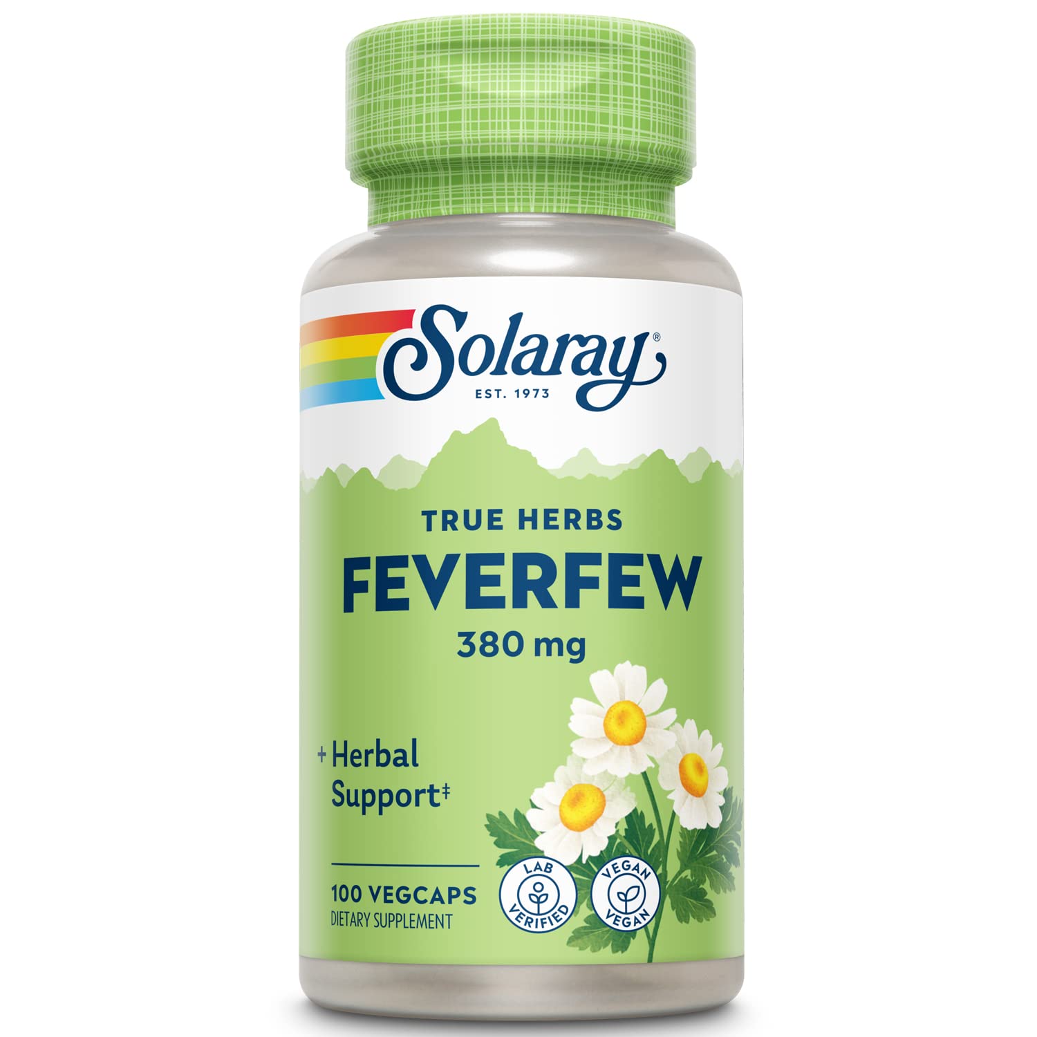 Foto 1 | Suplemento Solaray: Hoja De Matricaria, 380 Mg, 100 Cápsulas Vegetales - Venta Internacional.