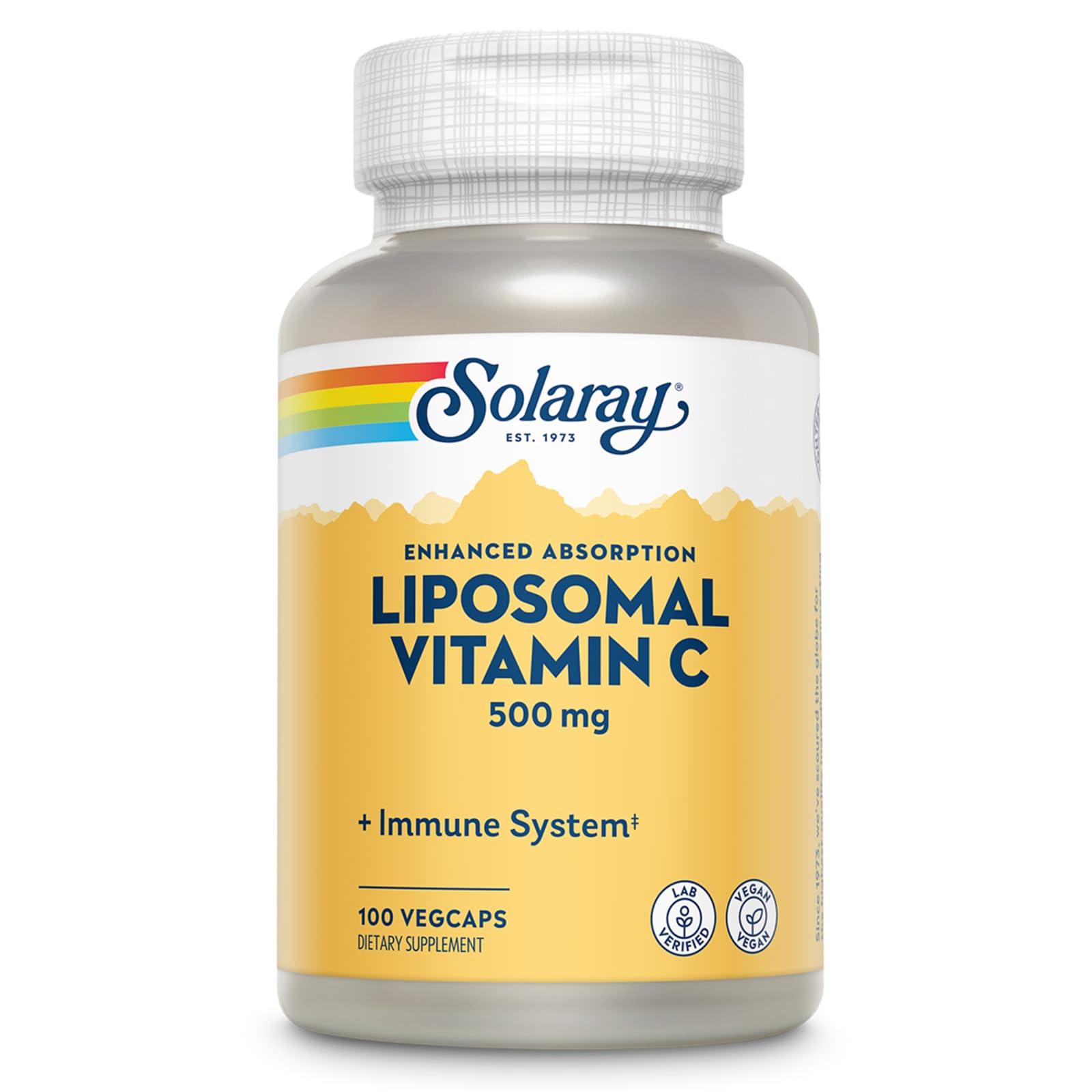 Foto 2 pulgar | Suplemento Solaray De Vitamina C Liposomal, 500 Mg, 100 Cápsulas Vegetales - Venta Internacional.