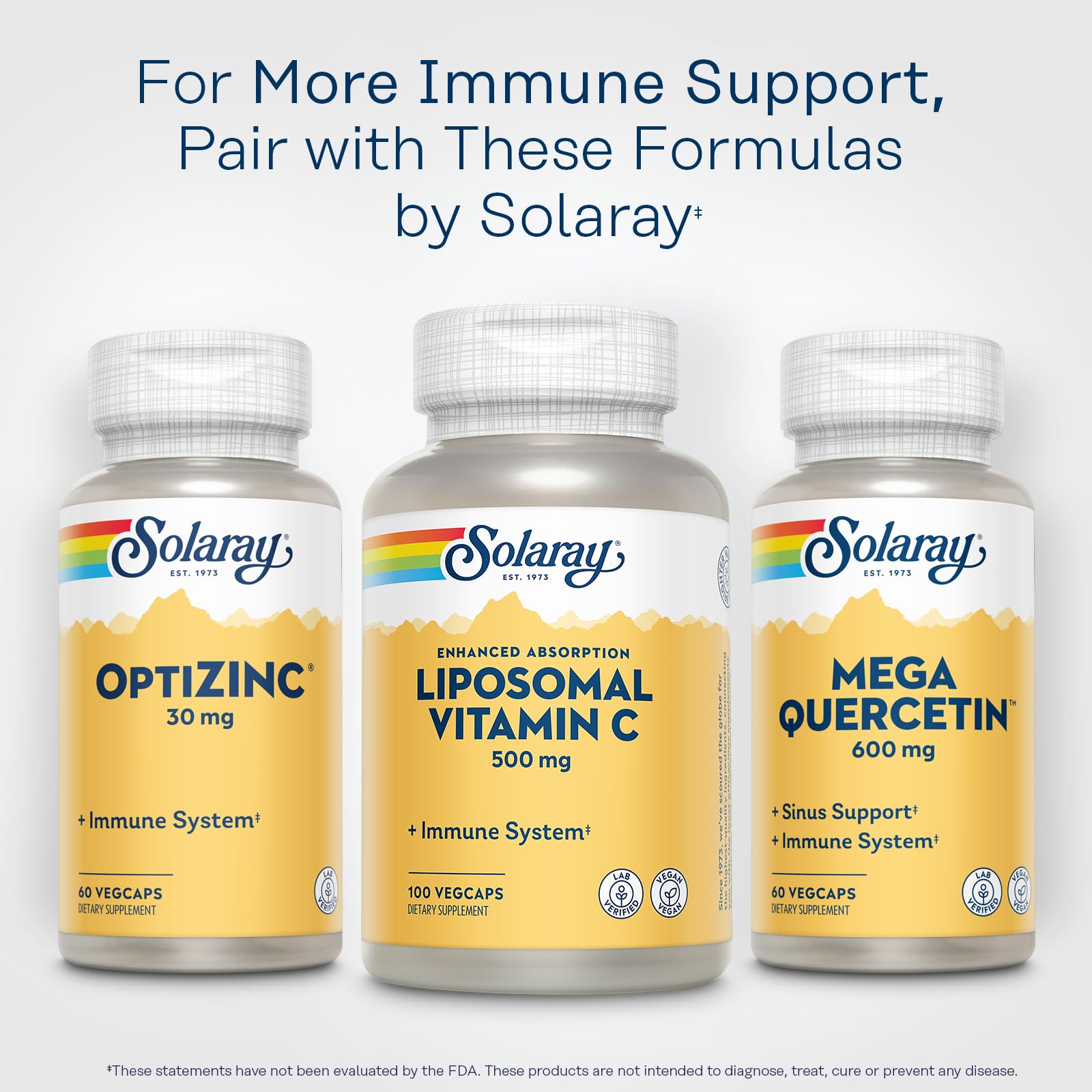 Foto 7 pulgar | Suplemento Solaray De Vitamina C Liposomal, 500 Mg, 100 Cápsulas Vegetales - Venta Internacional.