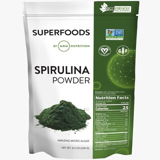 Foto 1 | Suplemento Mrm Nutrition, Espirulina En Polvo, 250 Ml, 40 Porciones - Venta Internacional.