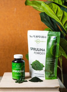 Foto 4 | Suplemento Mrm Nutrition, Espirulina En Polvo, 250 Ml, 40 Porciones - Venta Internacional.
