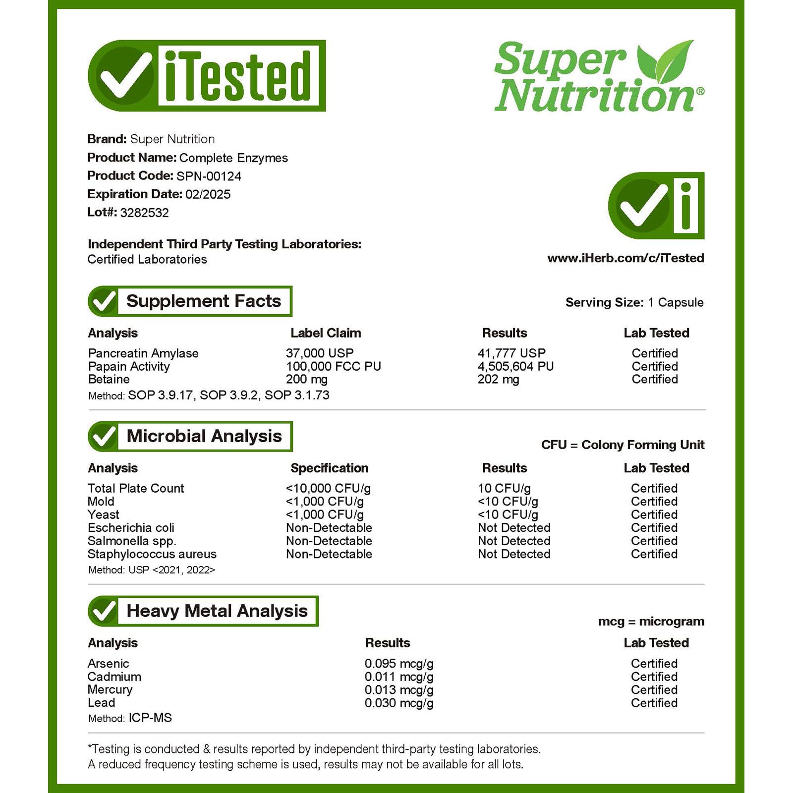 Foto 5 pulgar | Supernutrition Simply One Complete Enzyme Spectrum, 90 Unidades - Venta Internacional.