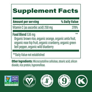 Foto 2 | Suplemento Megafood Complex C Vegan Immune Support 180 Tabletas - Venta Internacional.