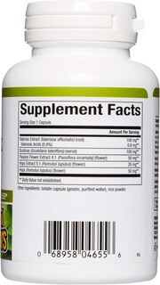 Foto 2 | Sleep Aid Natural Factors Herbal Factors Sleep Relax 90 Cápsulas - Venta Internacional.