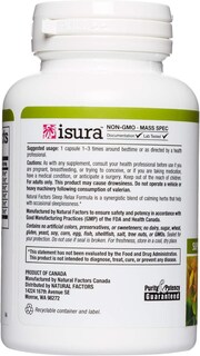 Foto 3 | Sleep Aid Natural Factors Herbal Factors Sleep Relax 90 Cápsulas - Venta Internacional.