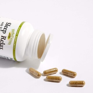 Foto 4 | Sleep Aid Natural Factors Herbal Factors Sleep Relax 90 Cápsulas - Venta Internacional.