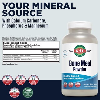 Foto 2 | Suplemento Bone Meal Kal 450 g-Venta Internacional