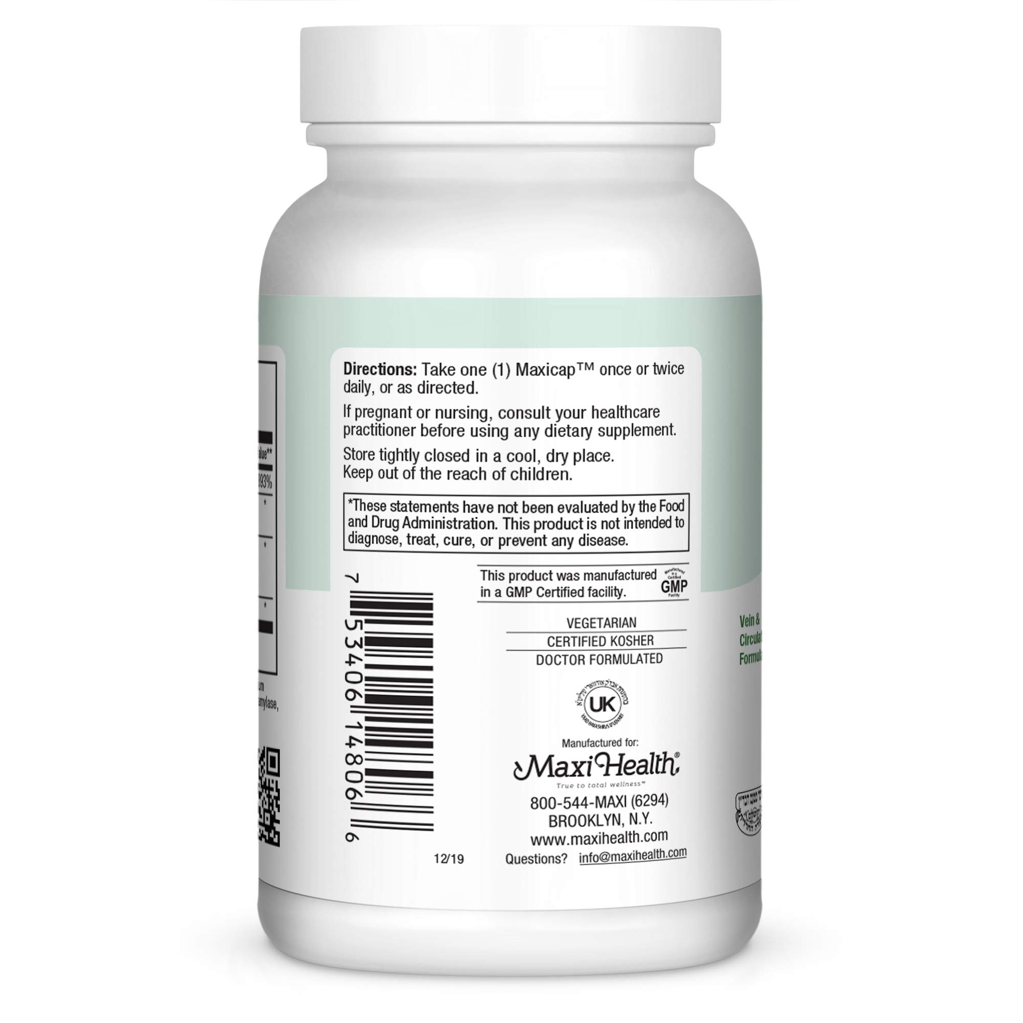 Foto 4 pulgar | Suplemento Maxi Health Circumax 60 Cápsulas - Venta Internacional