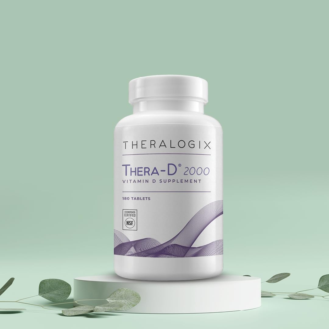 Foto 7 | Suplemento De Vitamina D Theralogix Thera-d 2000 50 Mcg 180 Tabletas - Venta Internacional.