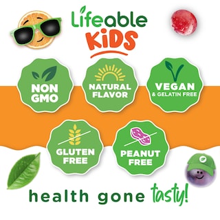 Foto 4 | Vitamina D3 K2 Lifeable Kids 1000 Ui 100 Mcg K2 60 Gomitas - Venta Internacional
