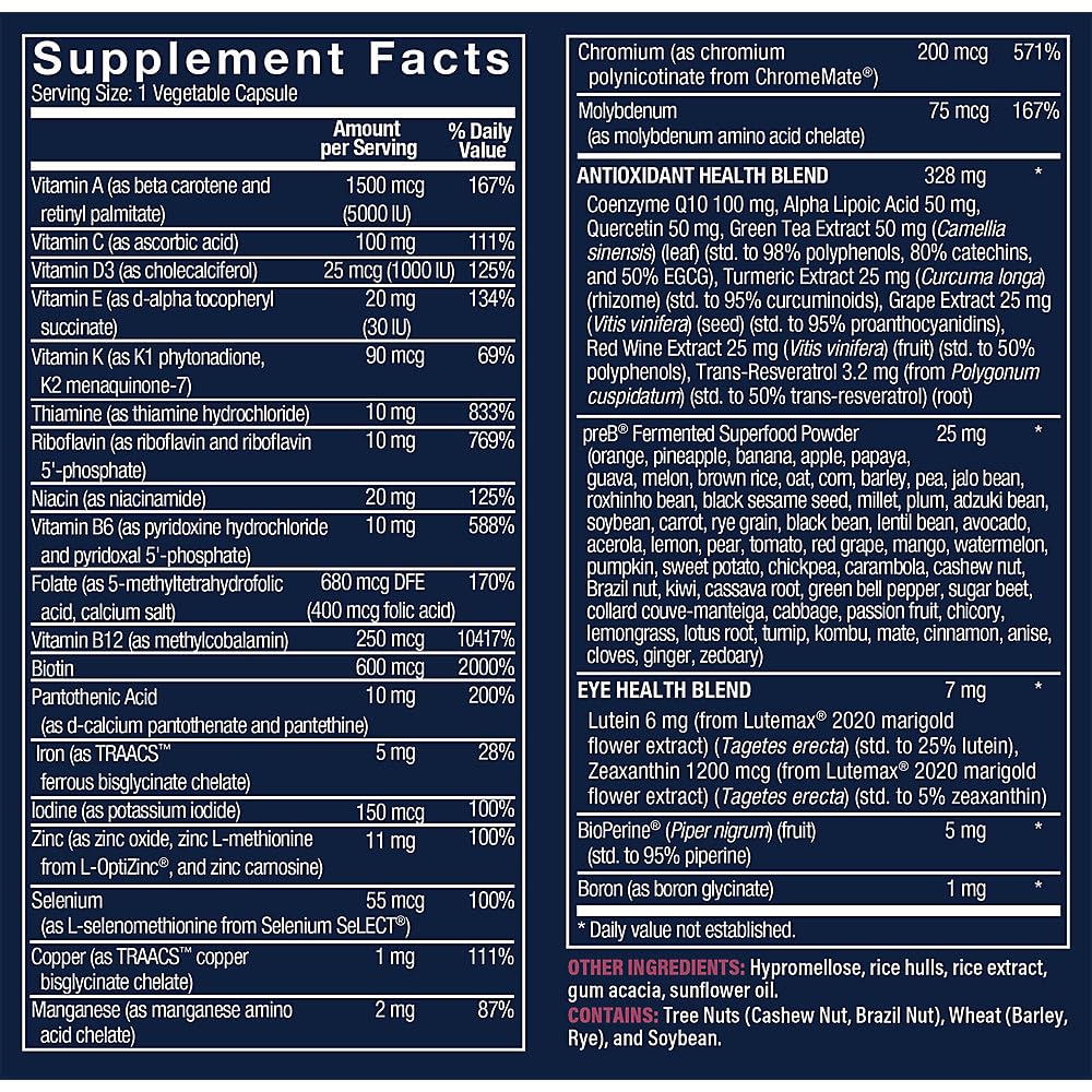 Foto 4 pulgar | Multivitamínico Vthrive para Mujeres 30 Cápsulas - Venta Internacional