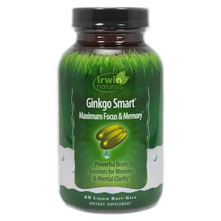 Foto 1 | Suplemento Ginkgo Smart Memory & Focus Irwin Naturals 60 Cápsulas - Venta Internacional