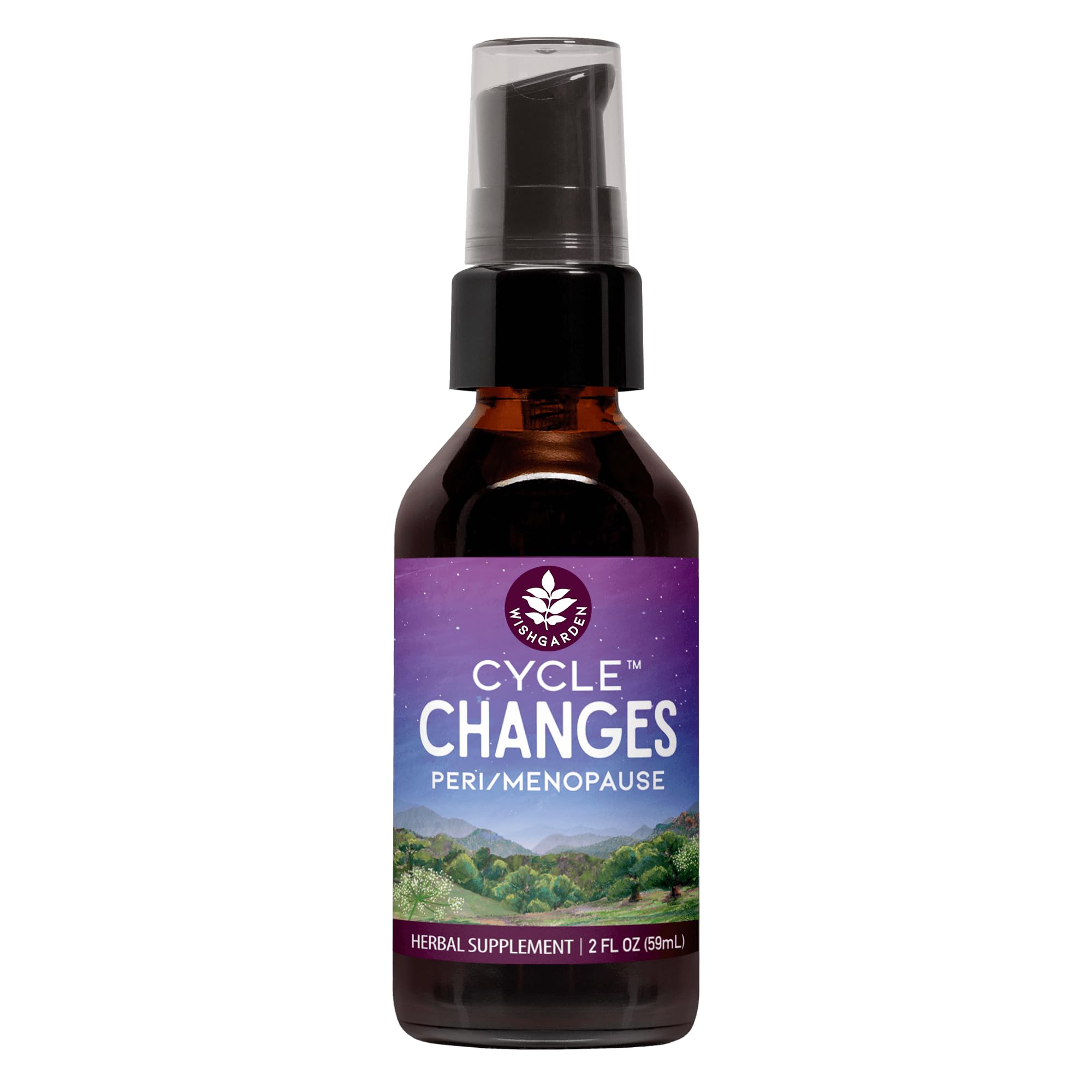 Suplemento WishGarden Herbs Cycle Changes Menopause 59 ml - Venta Internacional