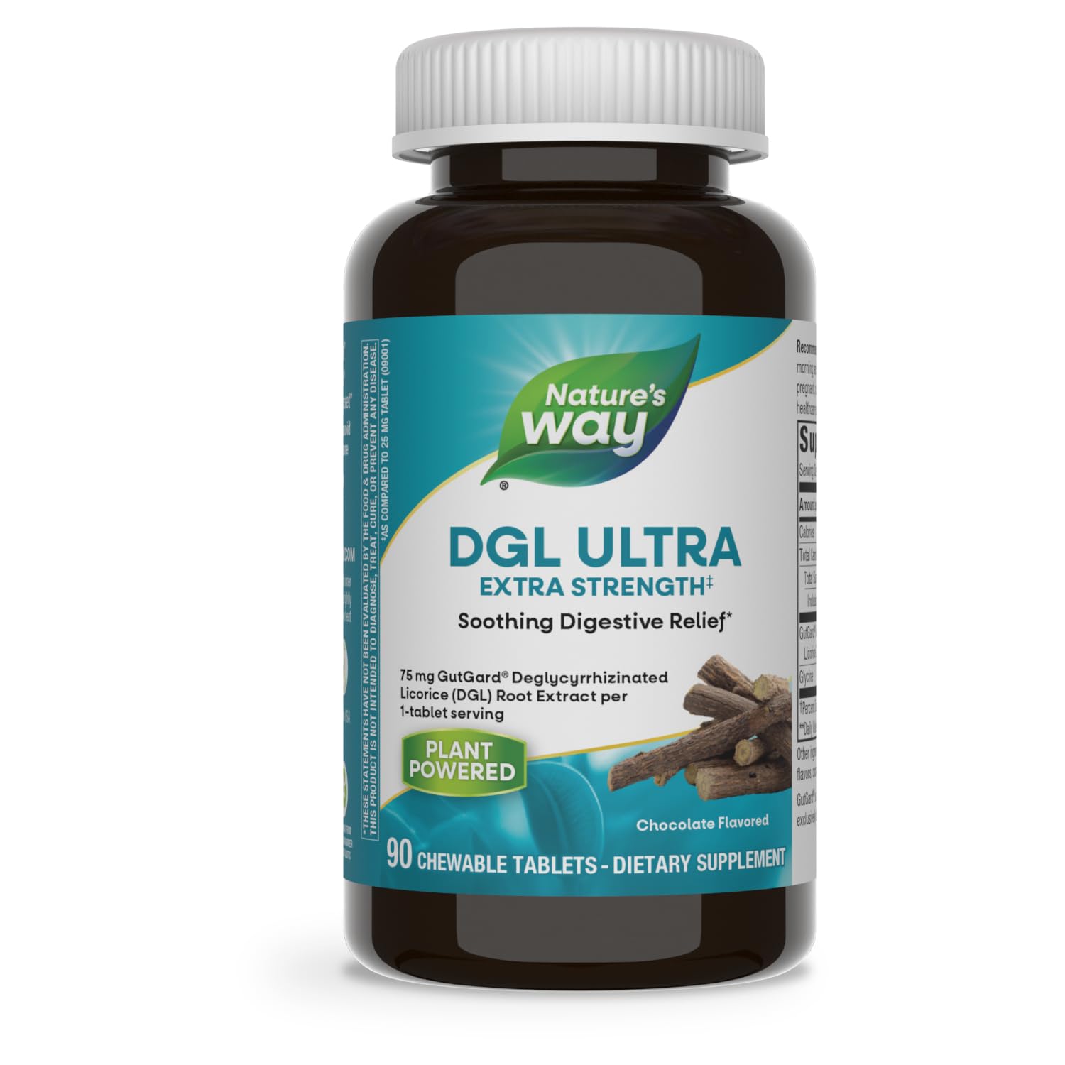 Foto 2 pulgar | Suplemento Nature's Way DGL Ultra Extra Strength 90 Capsulas - Venta Internacional