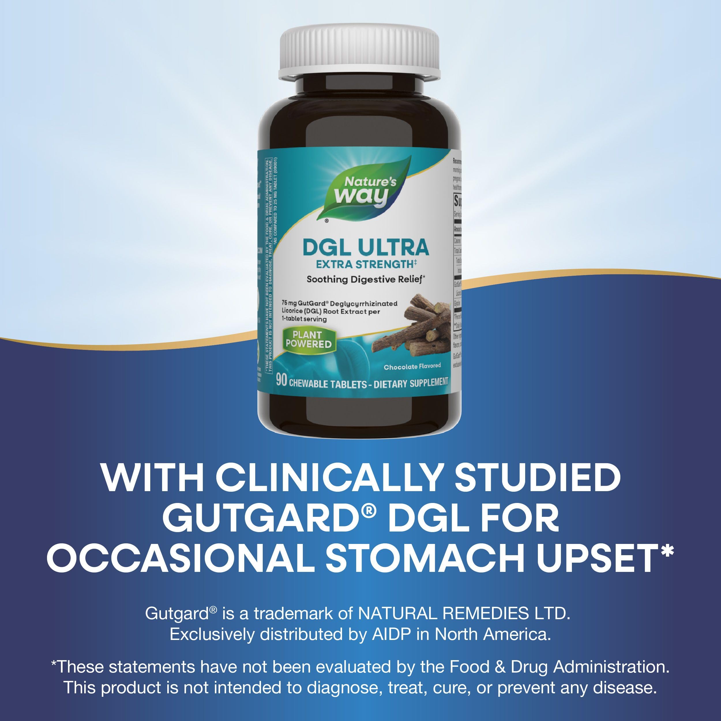 Foto 5 pulgar | Suplemento Nature's Way DGL Ultra Extra Strength 90 Capsulas - Venta Internacional