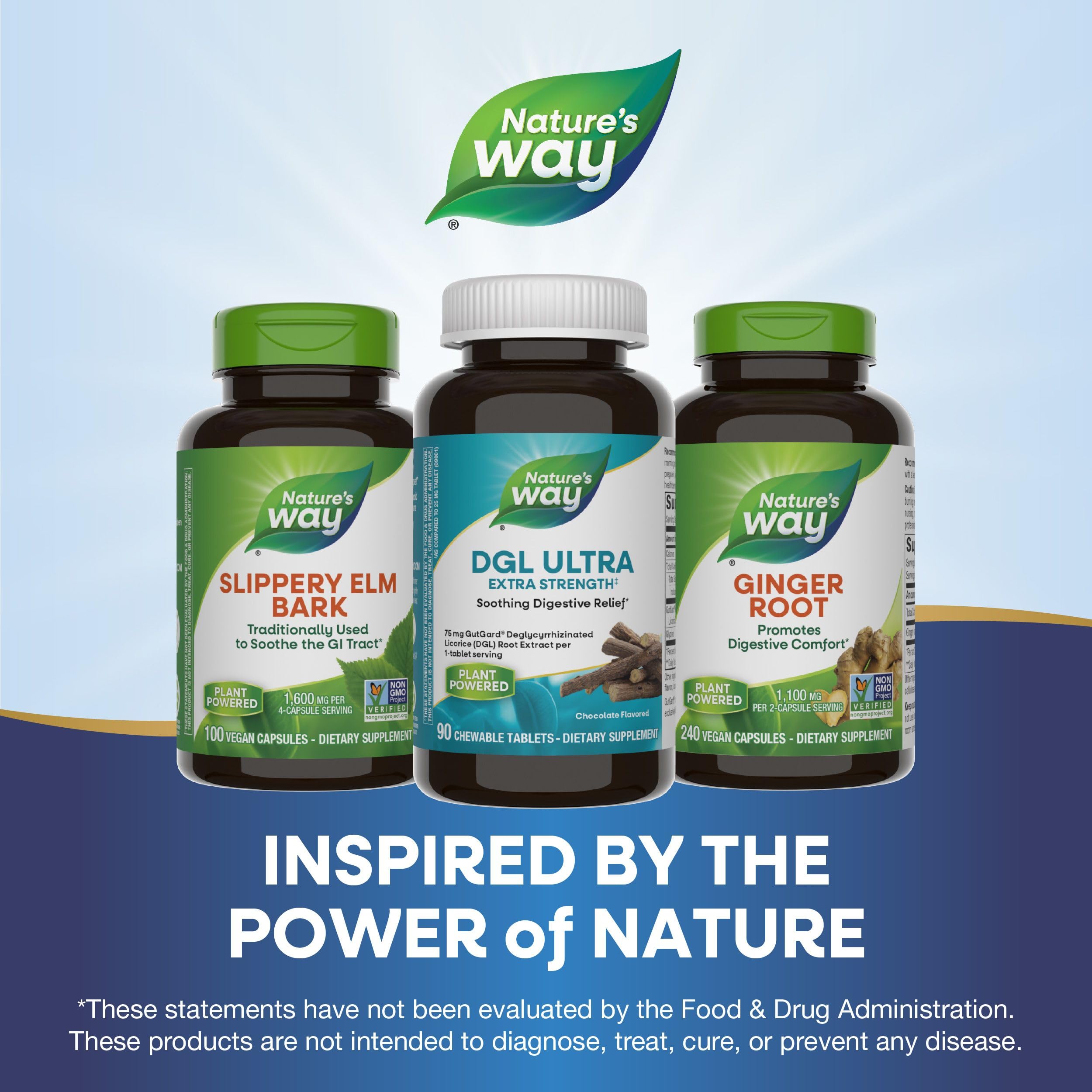 Foto 7 pulgar | Suplemento Nature's Way DGL Ultra Extra Strength 90 Capsulas - Venta Internacional