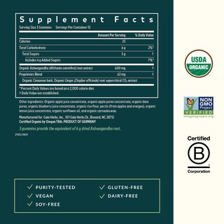 Foto 2 | Sueplemento Ashwagandha Gaia Herbs para el Estrés 45 Capsulas - Venta Internacional