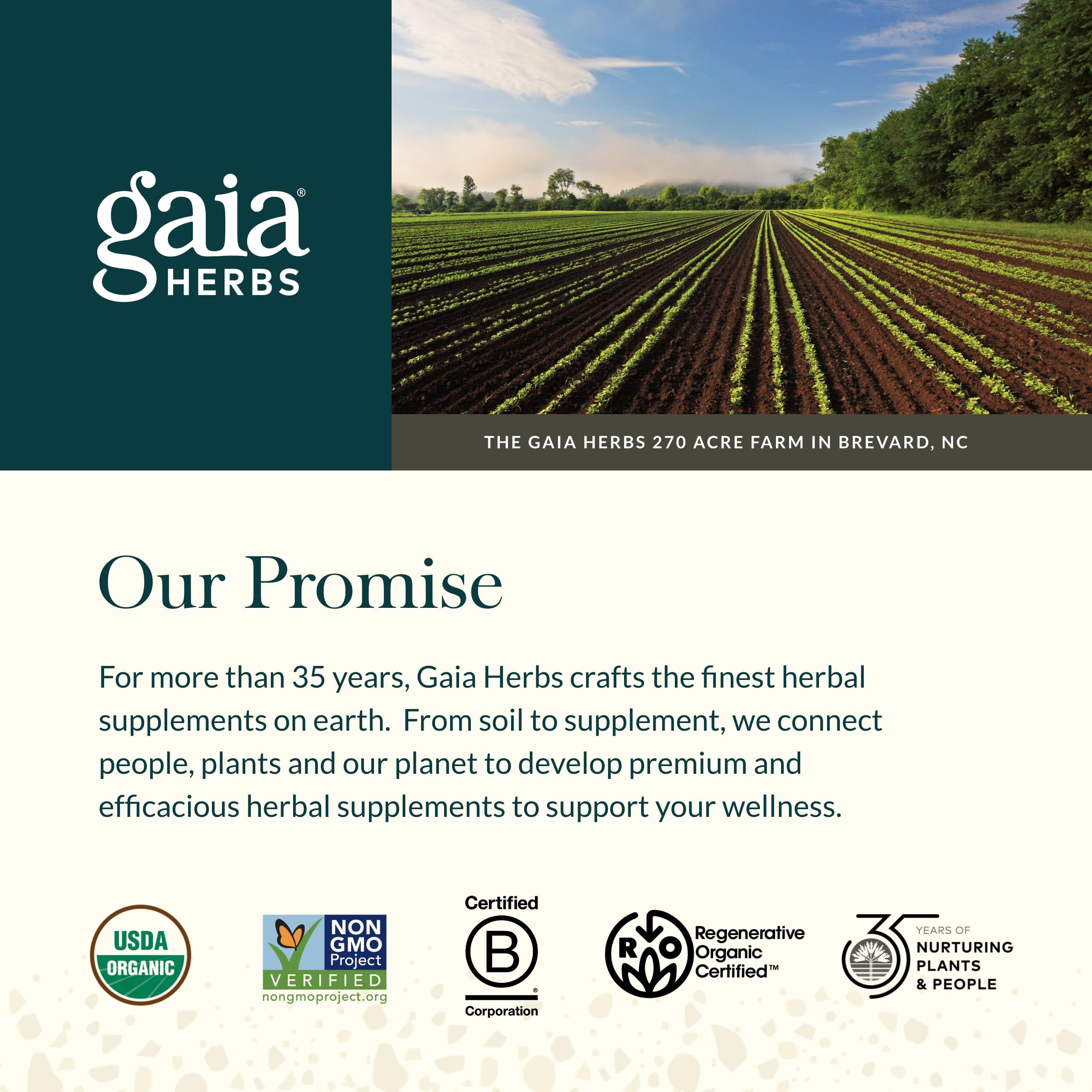Foto 6 | Sueplemento Ashwagandha Gaia Herbs para el Estrés 45 Capsulas - Venta Internacional