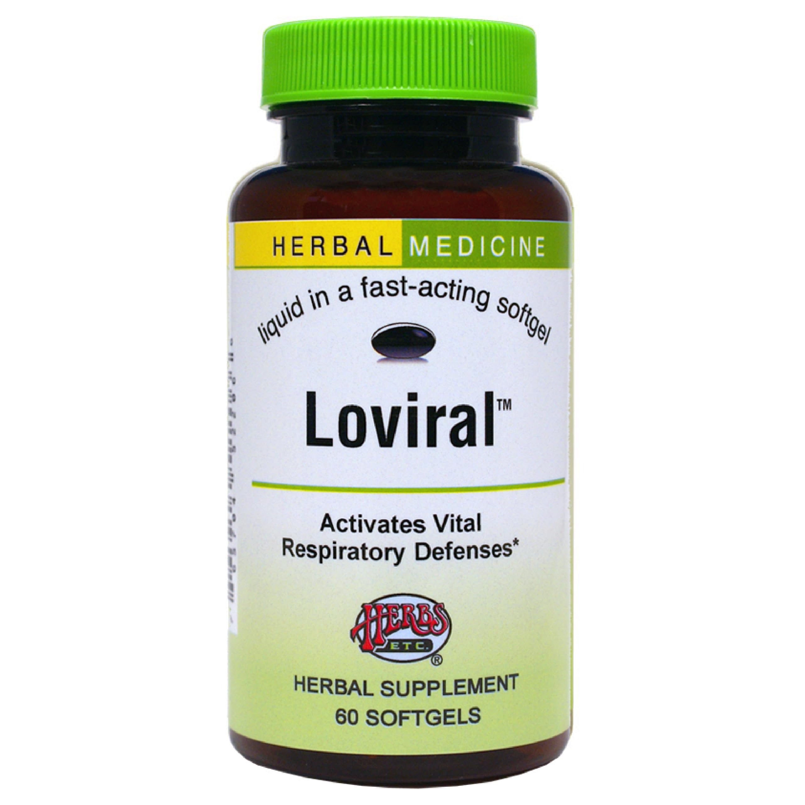 Foto 2 pulgar | Suplemento Herbal Loviral Lung Health 60 Cápsulas - Venta Internacional