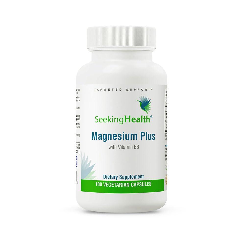 Foto 2 pulgar | Suplemento Seeking Health Magnesium Plus Vitamina B6 100 Cápsulas - Venta Internacional