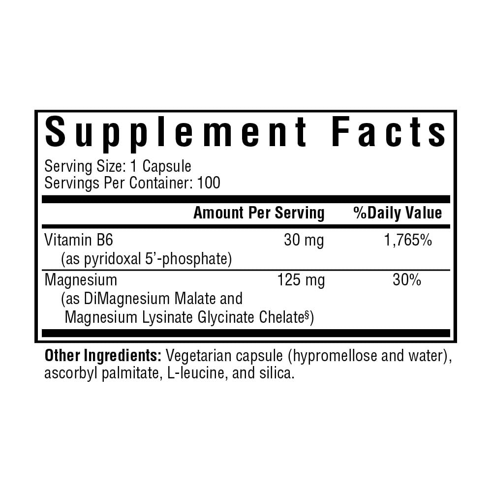 Foto 3 pulgar | Suplemento Seeking Health Magnesium Plus Vitamina B6 100 Cápsulas - Venta Internacional