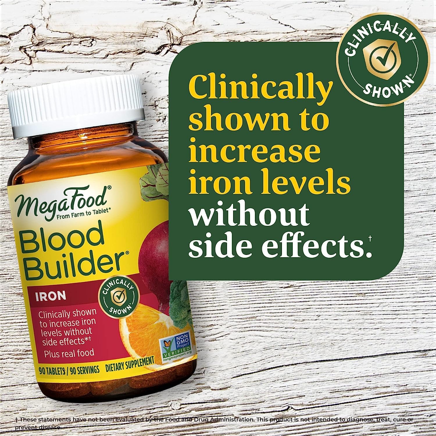 Foto 7 pulgar | Suplemento de Hierro Megafood Blood Builder 90 Comprimidos-Venta Internacional