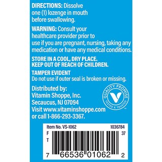 Foto 3 | Suplemento de Vitamina B12 The Vitamin Shoppe 1000 Mcg 100 Pastillas - Venta Internacional