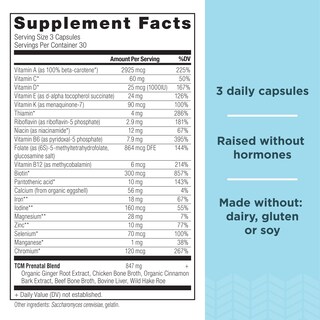 Foto 2 | Vitaminas Prenatales Ancient Nutrition 90 Cápsulas - Venta Internacional