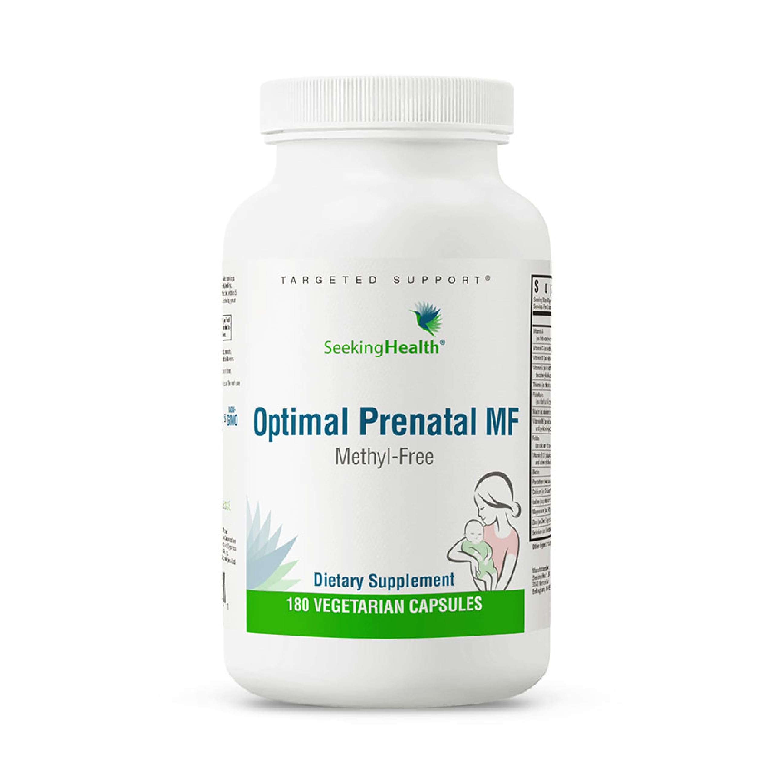 Vitaminas Prenatales Sin Metilo 180 Cápsulas - Venta Internacional