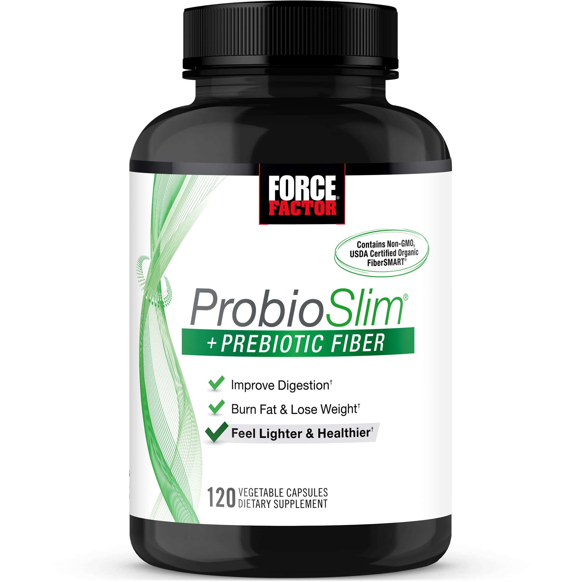 Foto 2 pulgar | Suplemento Force Factor Probioslim + Fibra Prebiótica 120 Cápsulas - Venta Internacional.