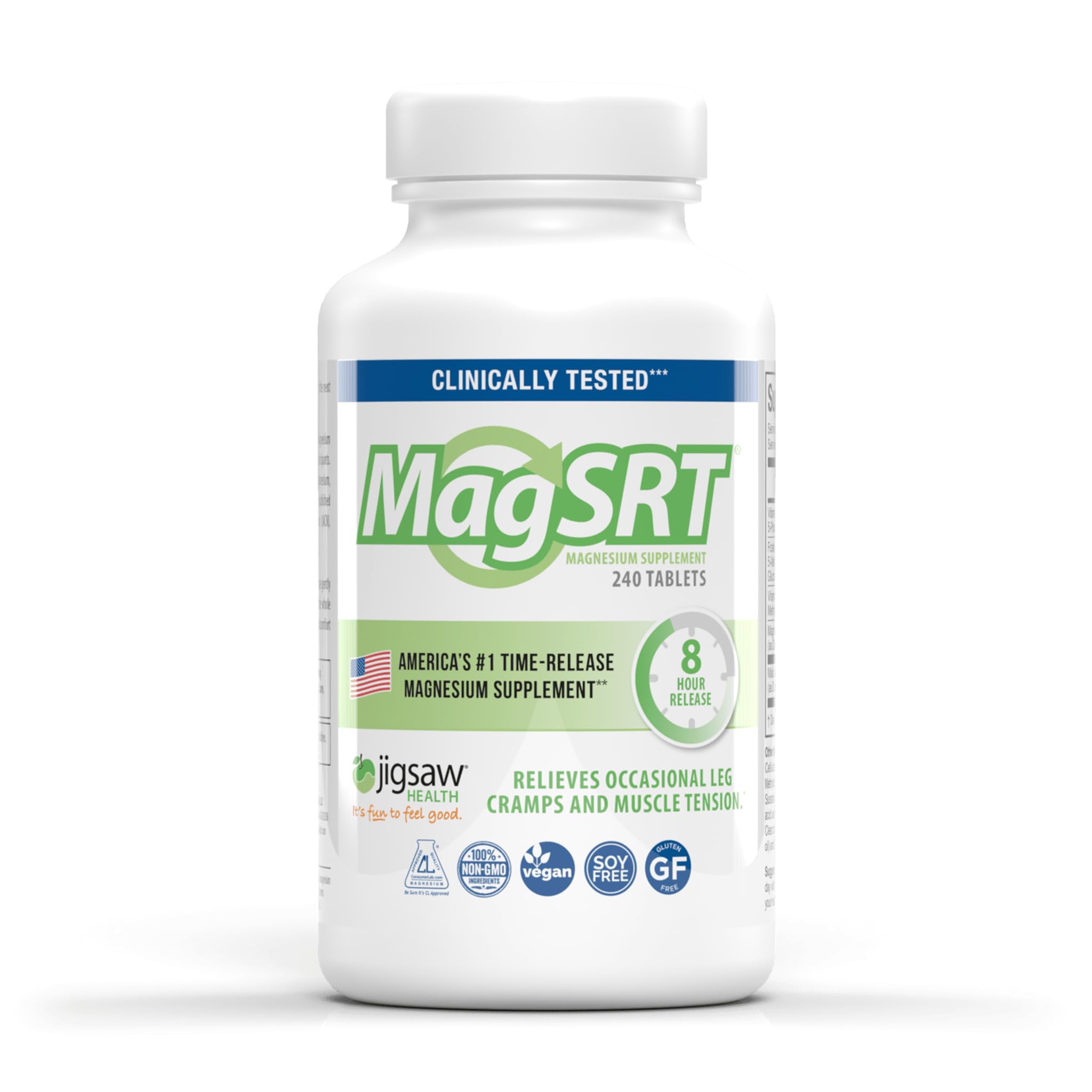 Foto 1 | Suplemento Mineral Jigsaw Health Mag Srt con Vitamina B6 240 Comprimidos - Venta Internacional